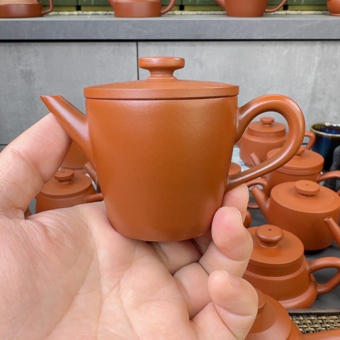 紫砂茶壶微瑕高瓦