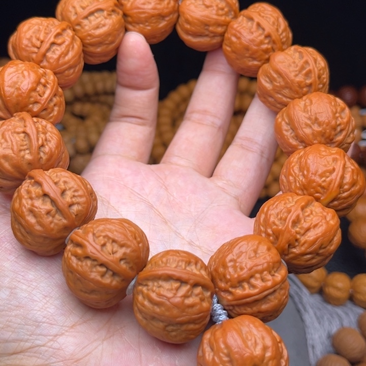 猴头核桃吊坠元宝秋子