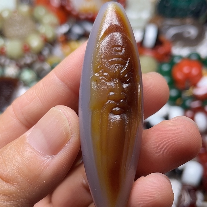 未镶嵌颈饰玛瑙/玉髓