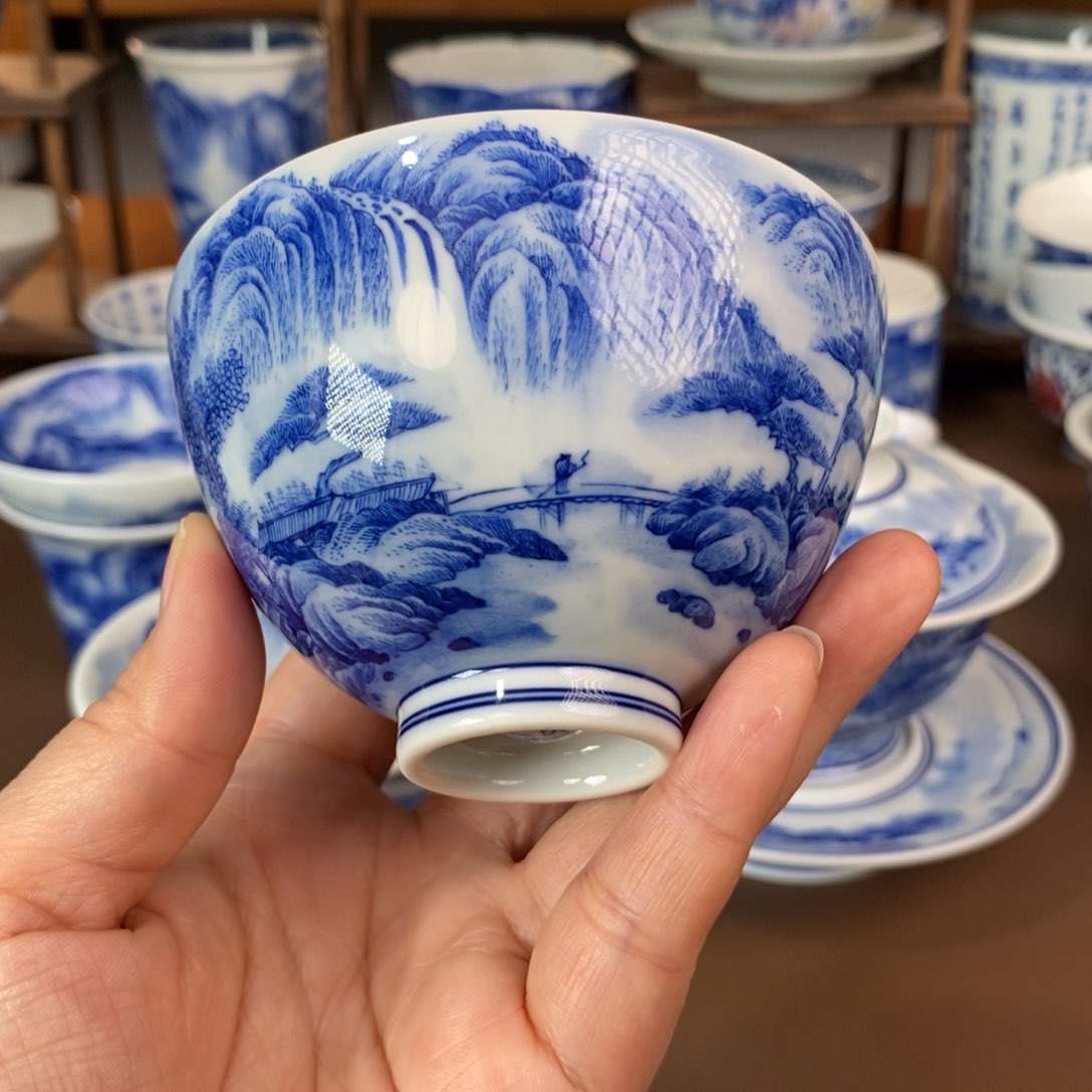 景德镇陶瓷手工手绘