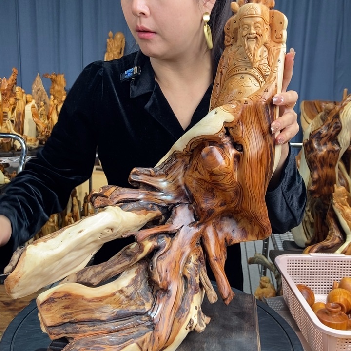 柏木（崖柏）随型摆件