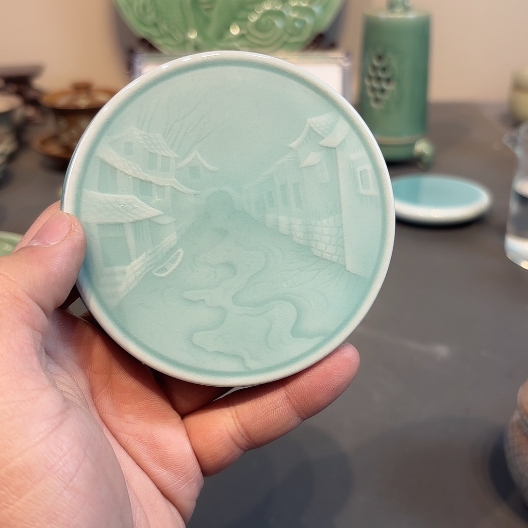 瓷片龙泉青瓷福利青瓷