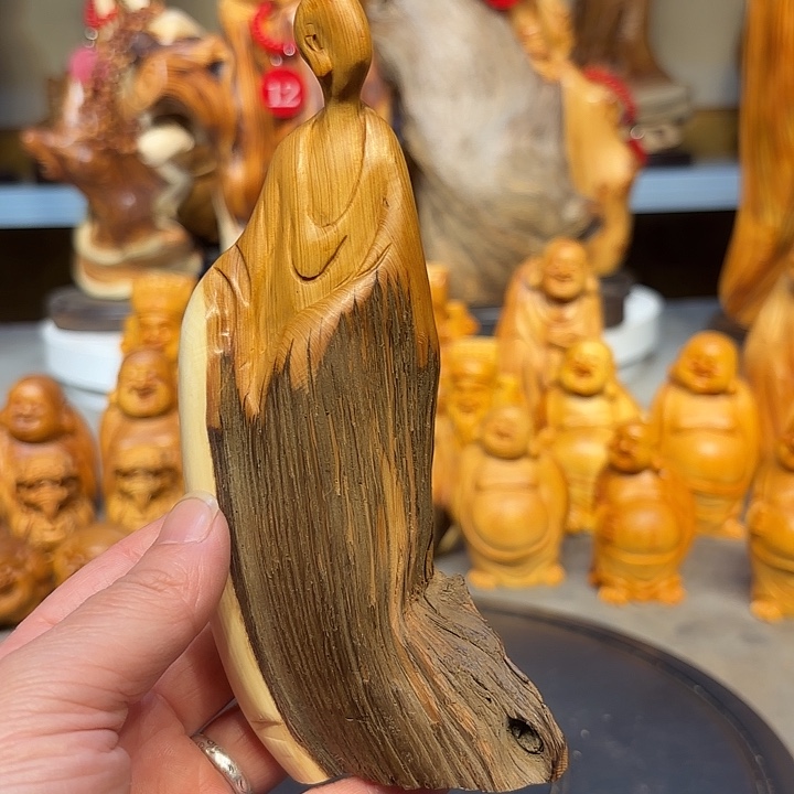 柏木太行崖柏无相佛