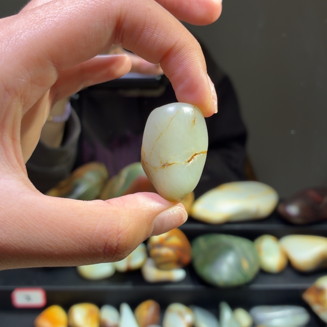 和田玉未镶嵌挂件26.2