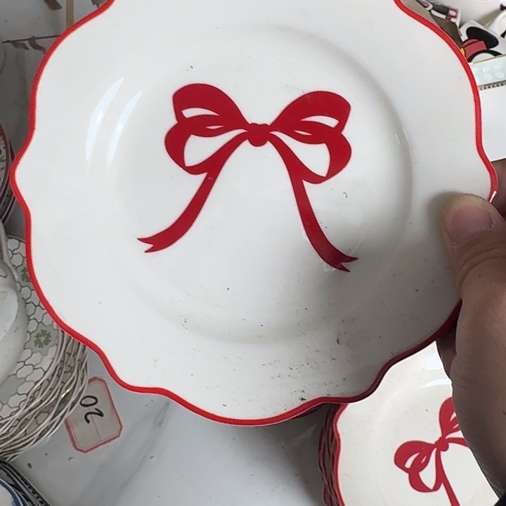 瓷6.5寸骨碟拍一发10