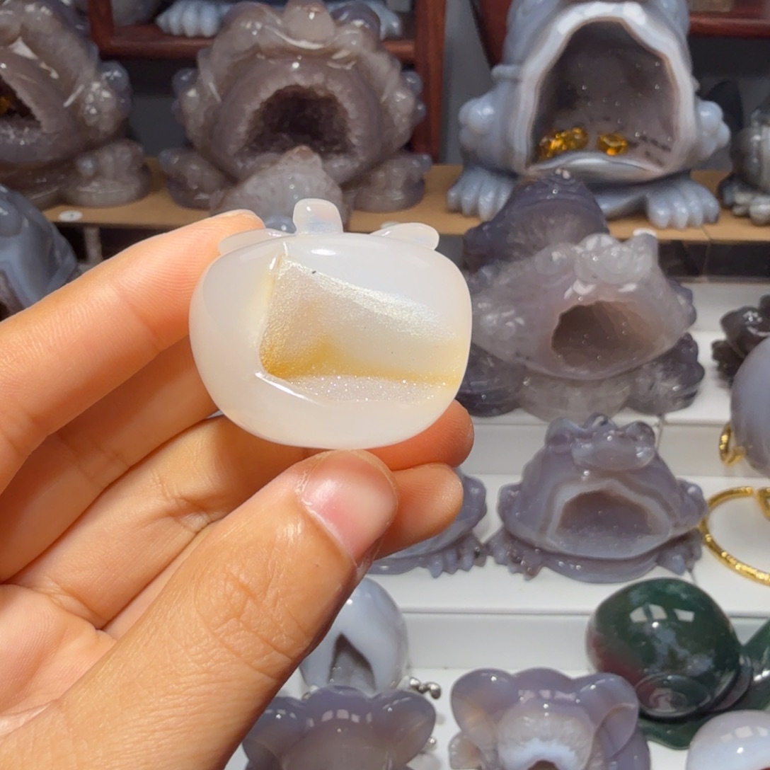 ✿***、玛瑙/玉髓未镶嵌摆件
