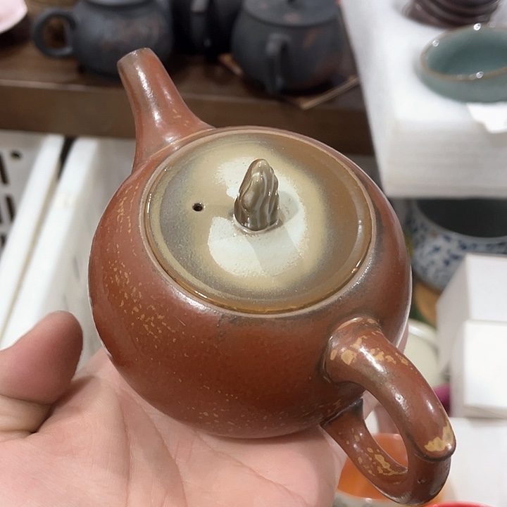 陶瓷茶具全部清清完回家过年