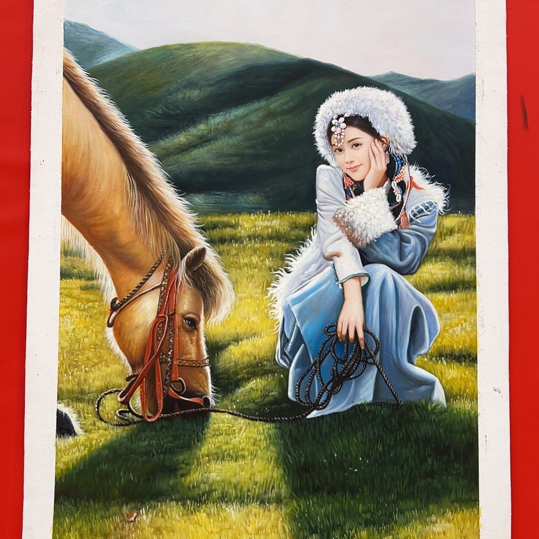 *****国画二郎展览原作