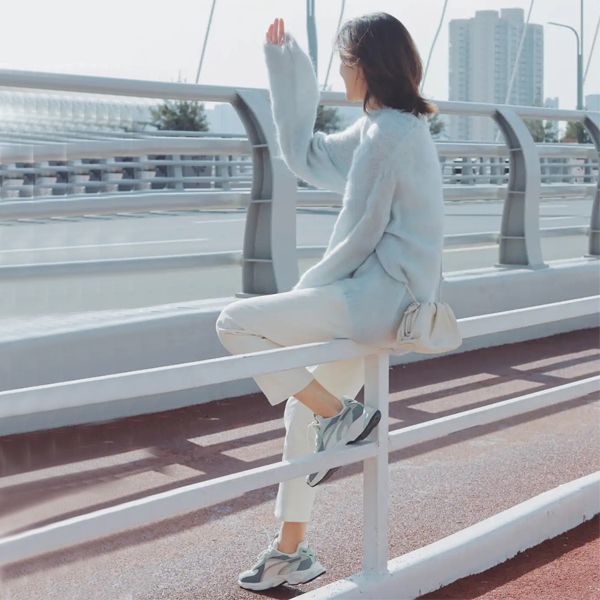 2025新款休闲运动时尚潮流春秋百搭网面亲子装男女同款8