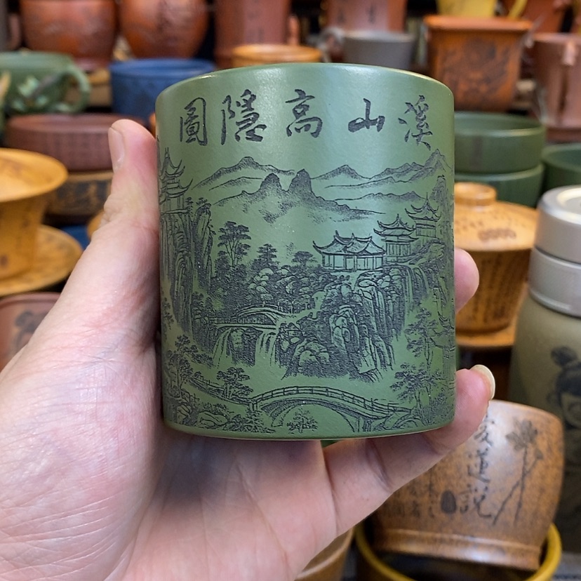 【闪购商品】紫砂杯子宜兴全手工紫砂杯
