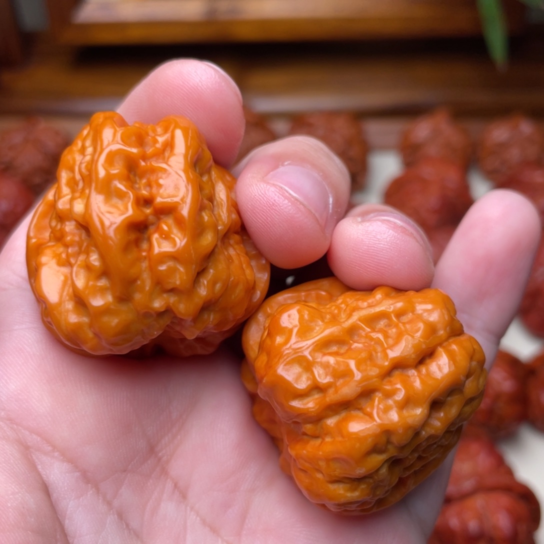 文玩核桃把件蛤蟆35