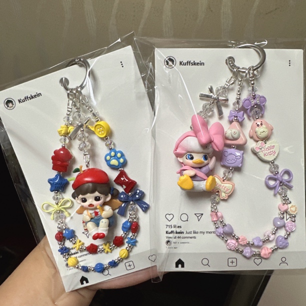 手工diy挂饰手机链挂件