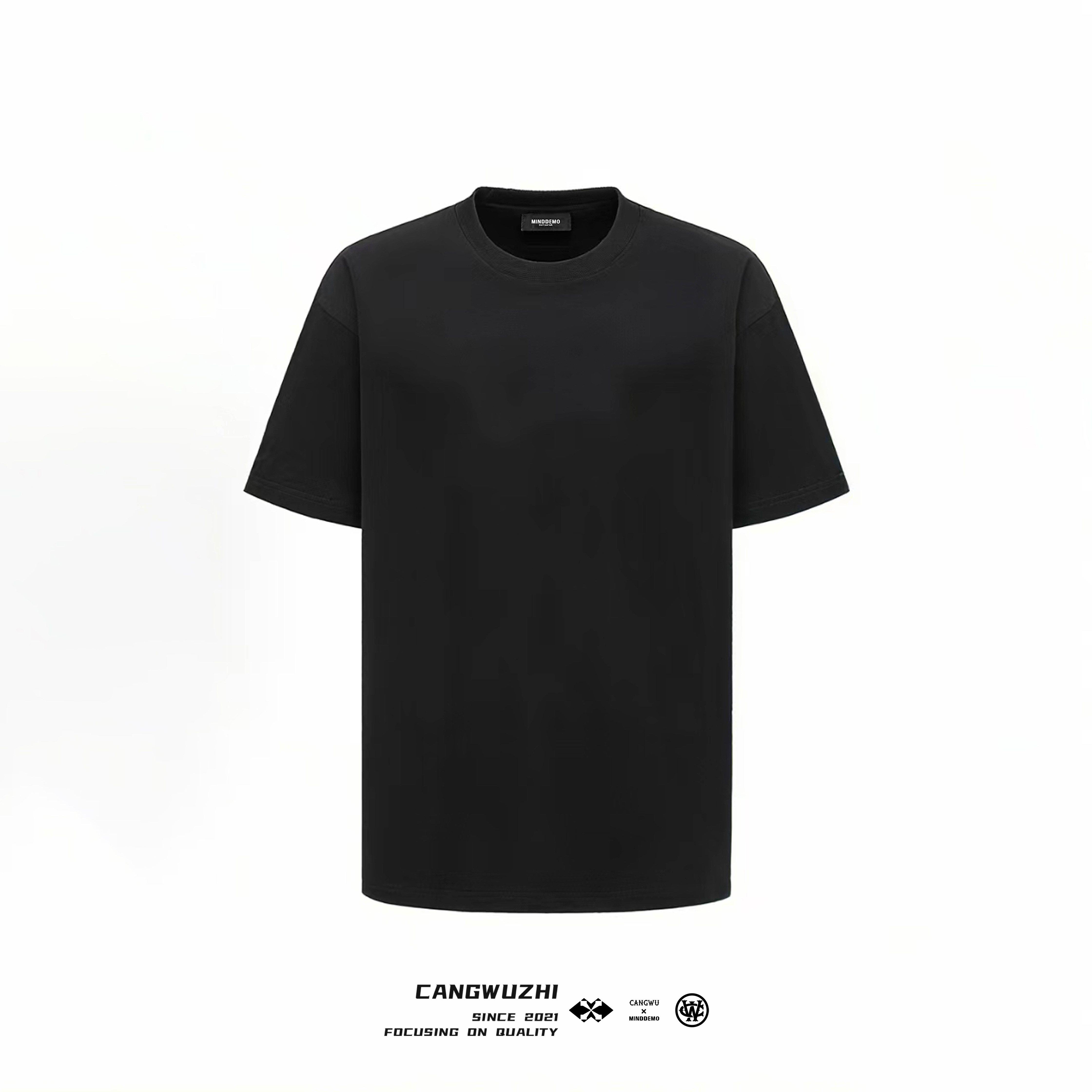 【藏物志】藏物志&MINDDEMO  黑色高克版-T恤