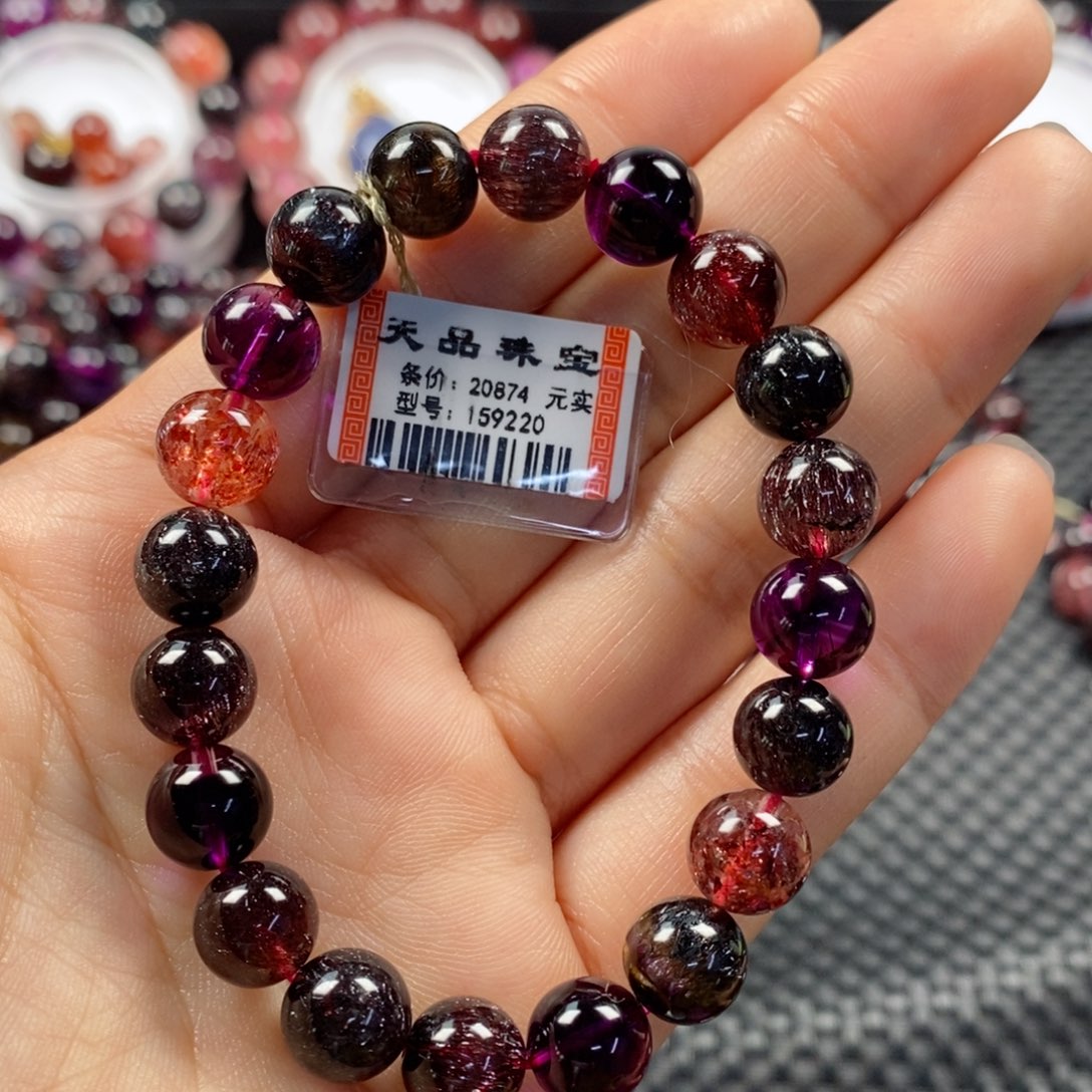 水晶手链：159220未镶嵌