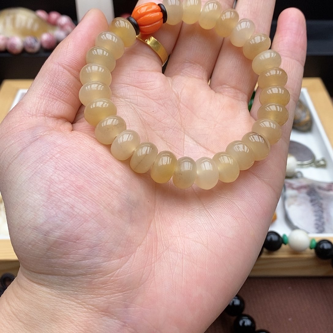驼骨手串/手链12mm羊角骨1225