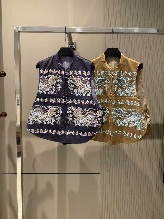 【启恒】钉珠国风马甲2104