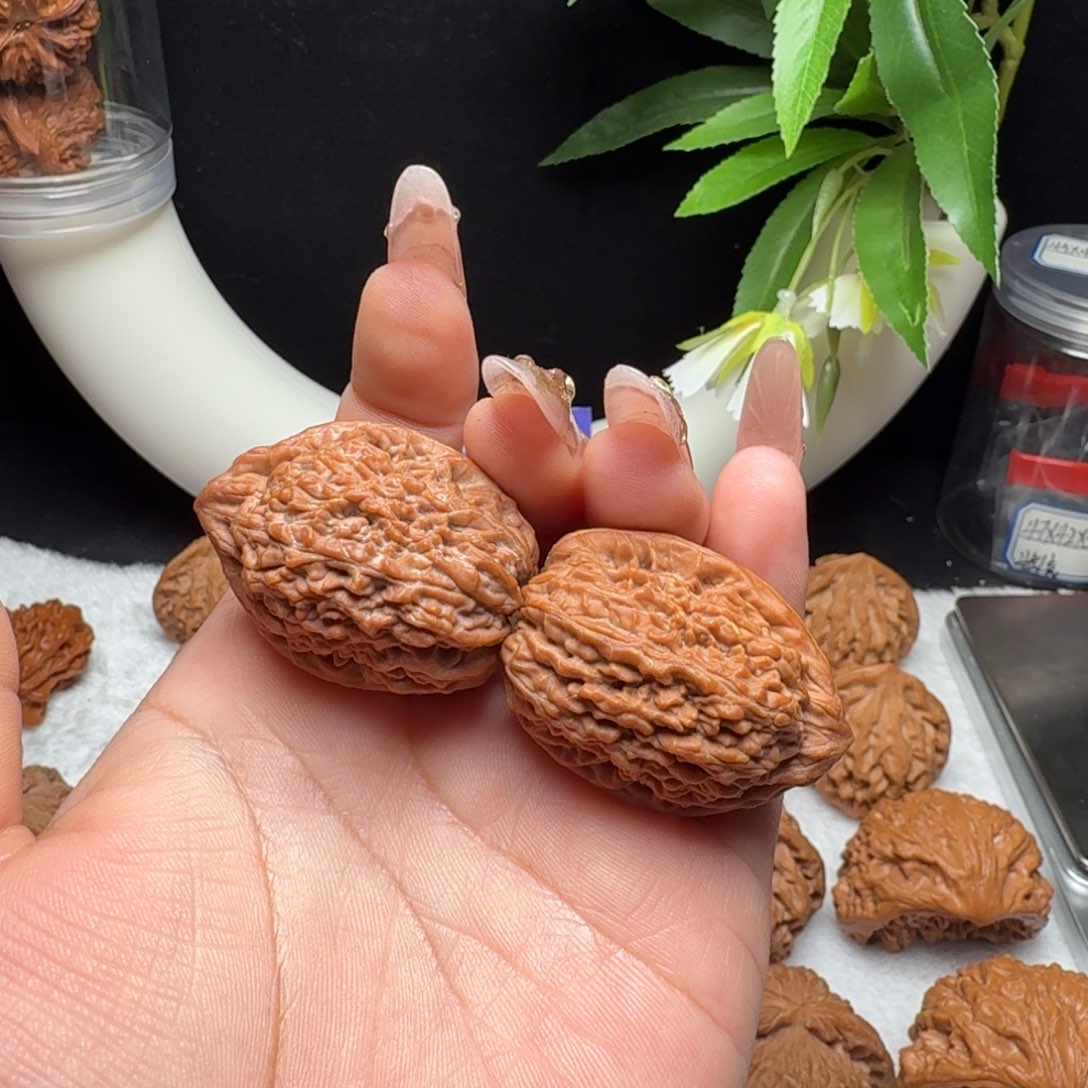 可***后文玩核桃把件30大蒜头