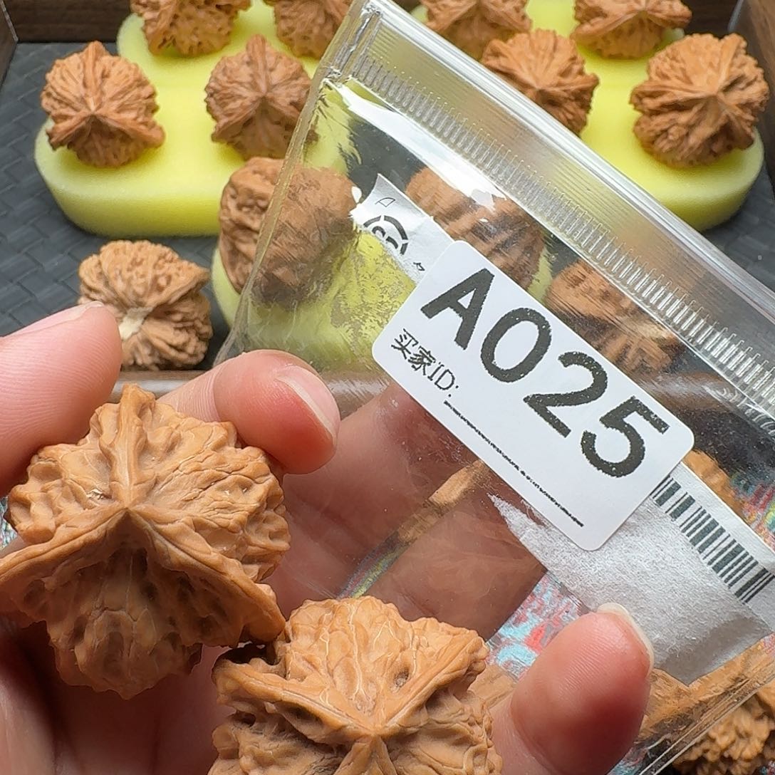 用***3文玩核桃把件0025