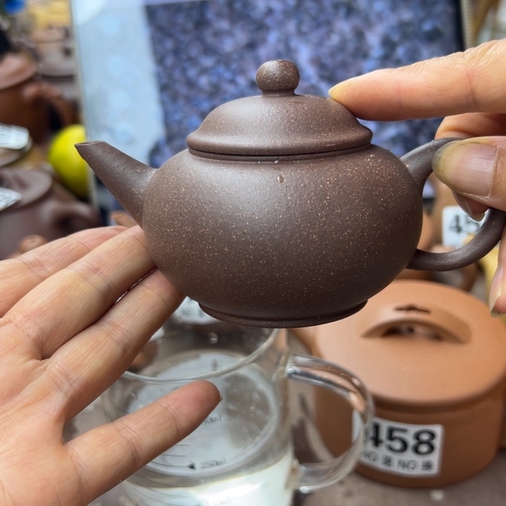 紫砂茶壶紫泥瑕疵150