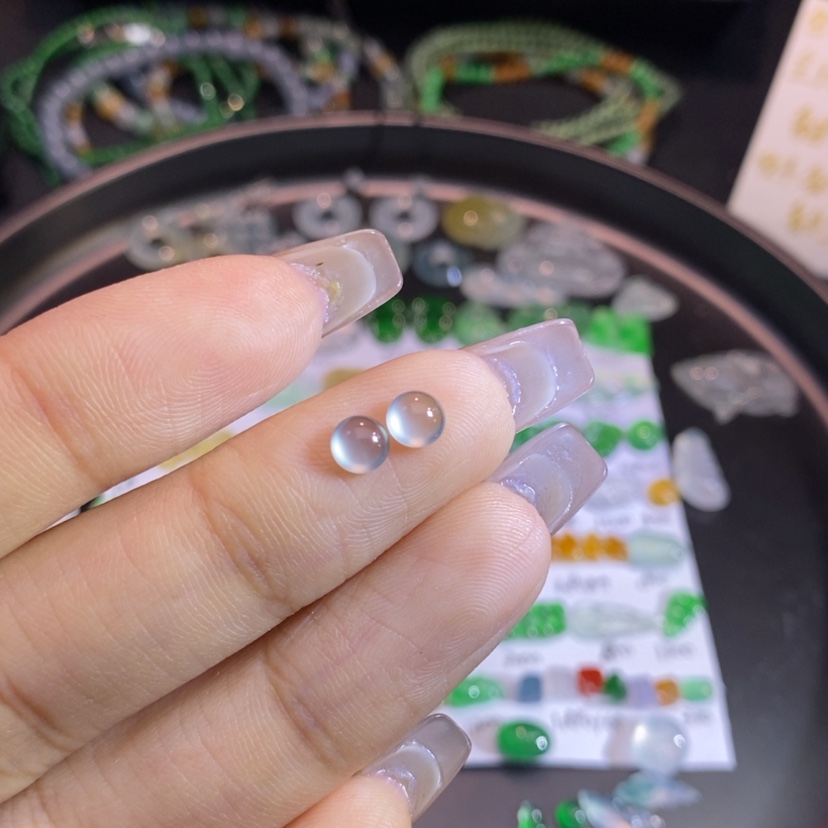 【闪购商品】翡翠挂件未镶嵌蛋面