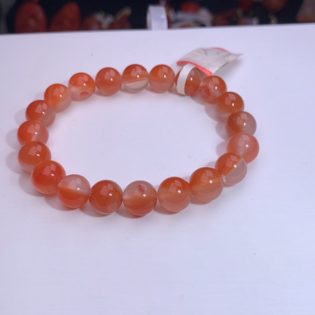 南红玛瑙未镶嵌珠宝半成品糖心蛋