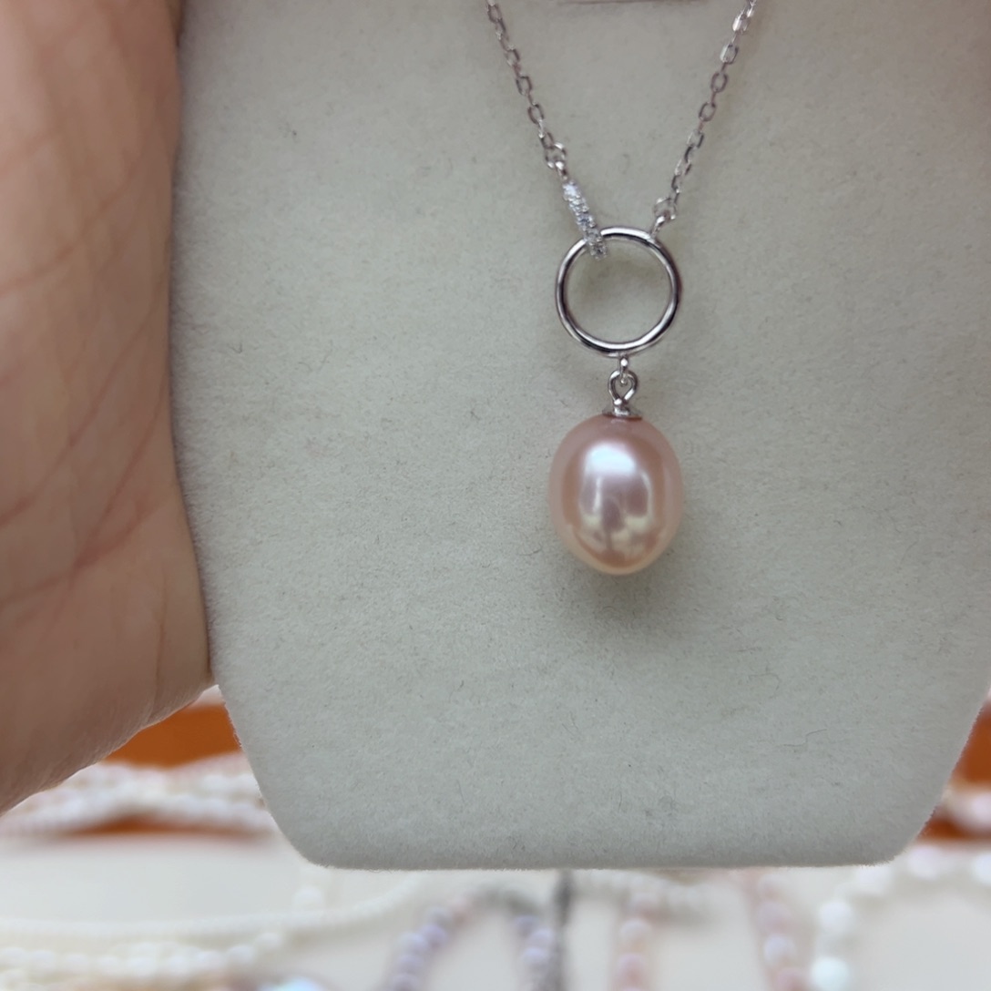 淡水珍珠珍珠银S925镶嵌