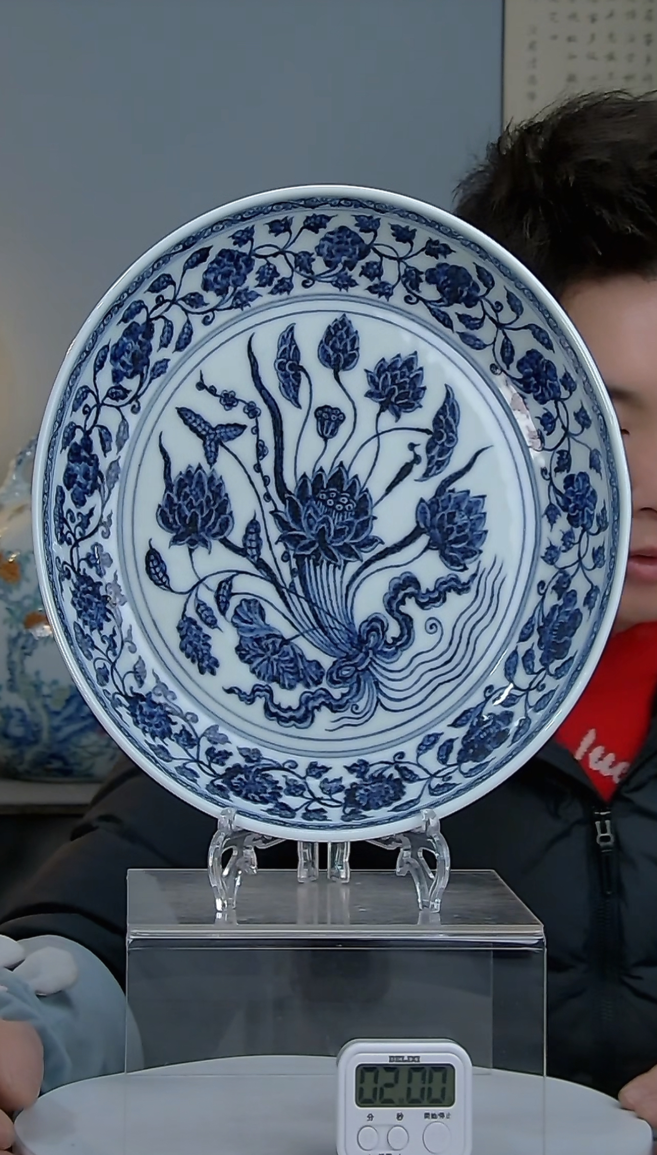 景德镇一速莲赏盘