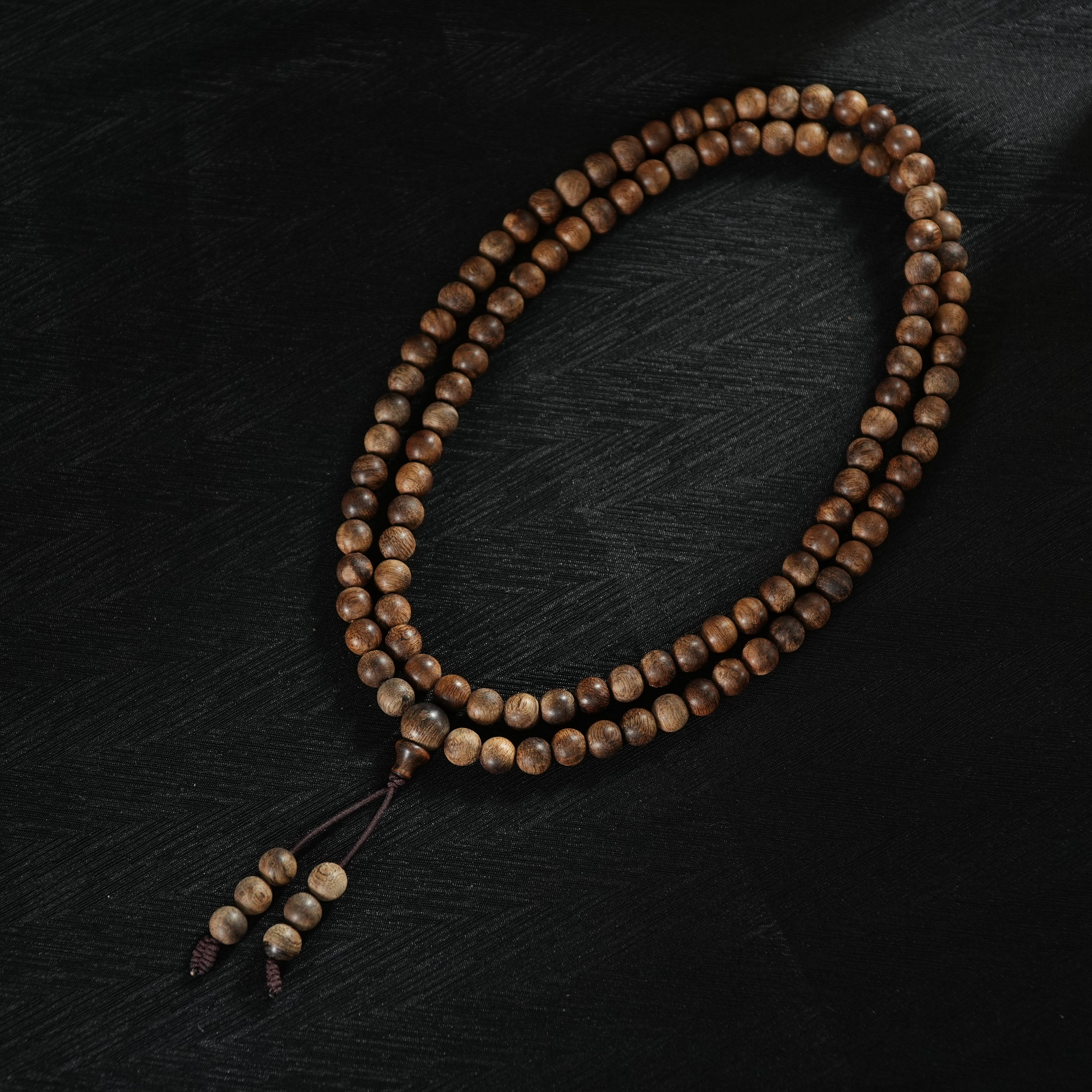 沉香素圈108项链6m+ DQY060712