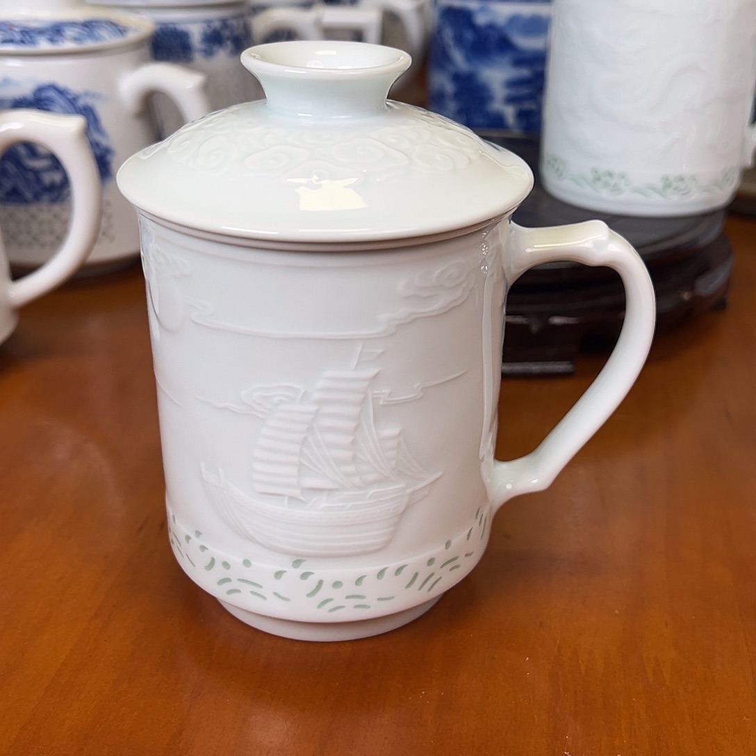 锋景德镇陶瓷高温办公杯