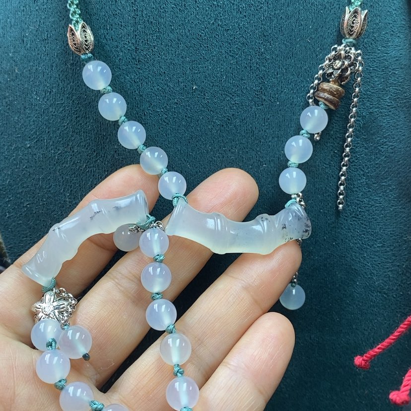 【闪购商品】蛇纹石玉手牌，吊坠未镶嵌