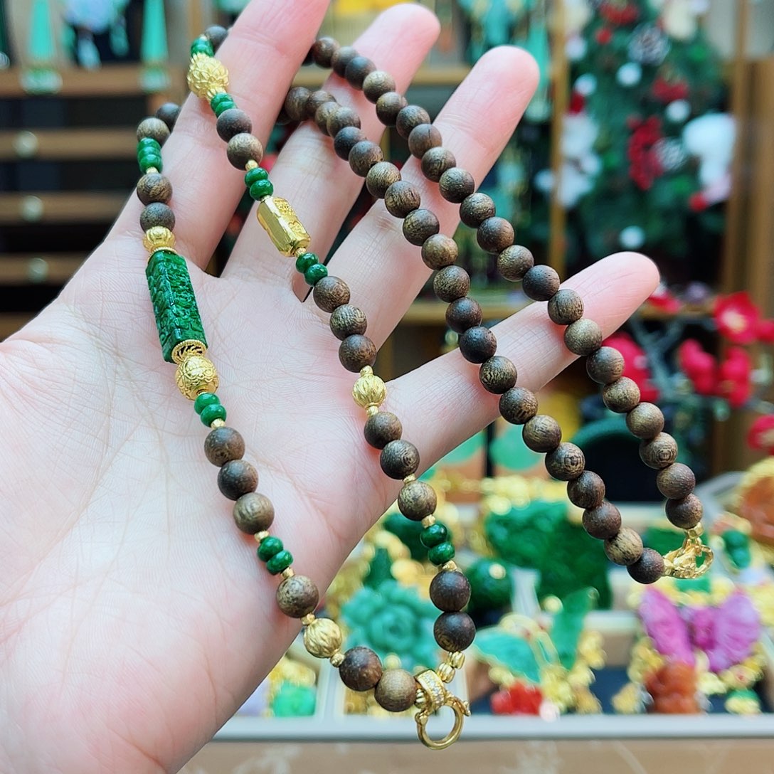 颈饰合金翡翠48小时鉴赏期1