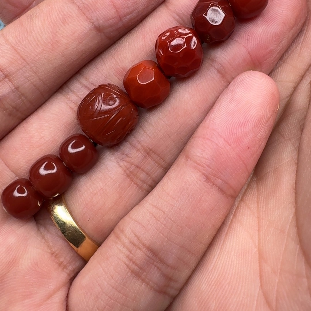 南红玛瑙未镶嵌老型，无相