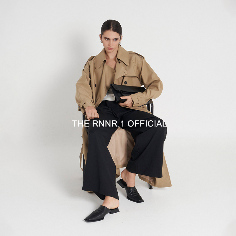 THE RNNR.1永不过时！经典 卡其色 廓形风衣