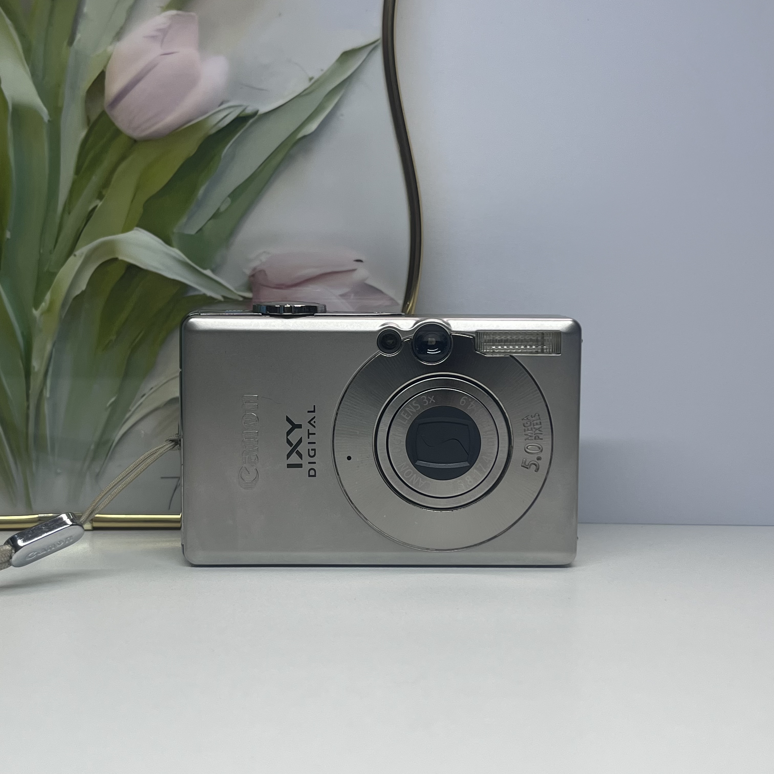 95新 Canon/佳能 ixy60/ixus55 500万像素3倍变焦 配件齐 NO退换