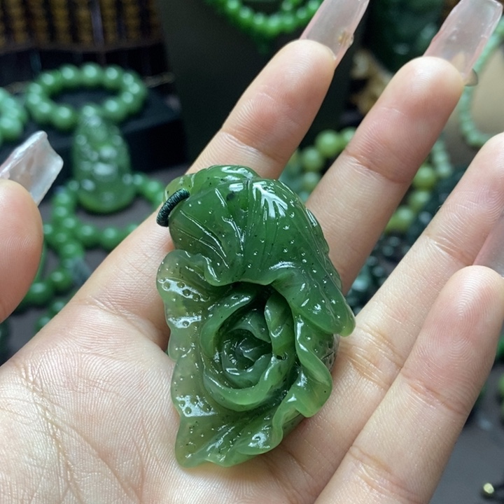 和田玉吊坠未镶嵌