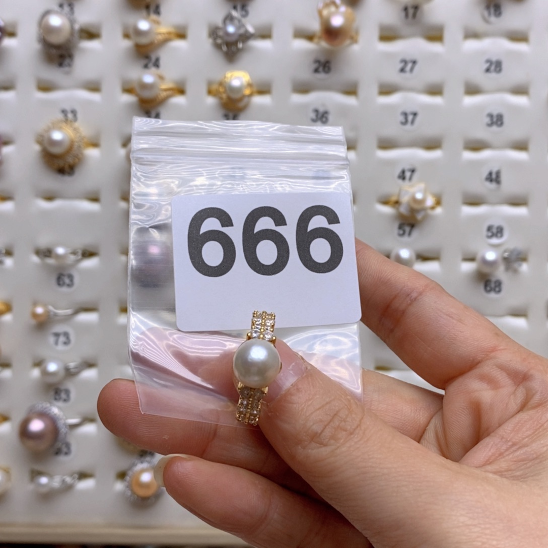 淡水珍珠颈饰未镶嵌666