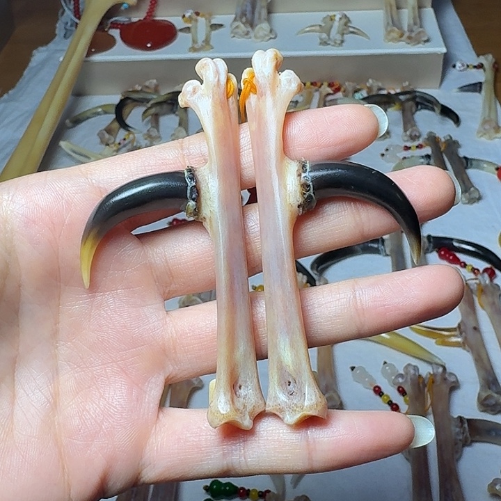 尕***翔鸡骨（鸡脚）手串/手链鸡爪骨一对