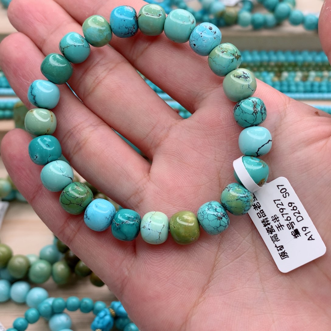 绿松石珠宝奇石未镶嵌