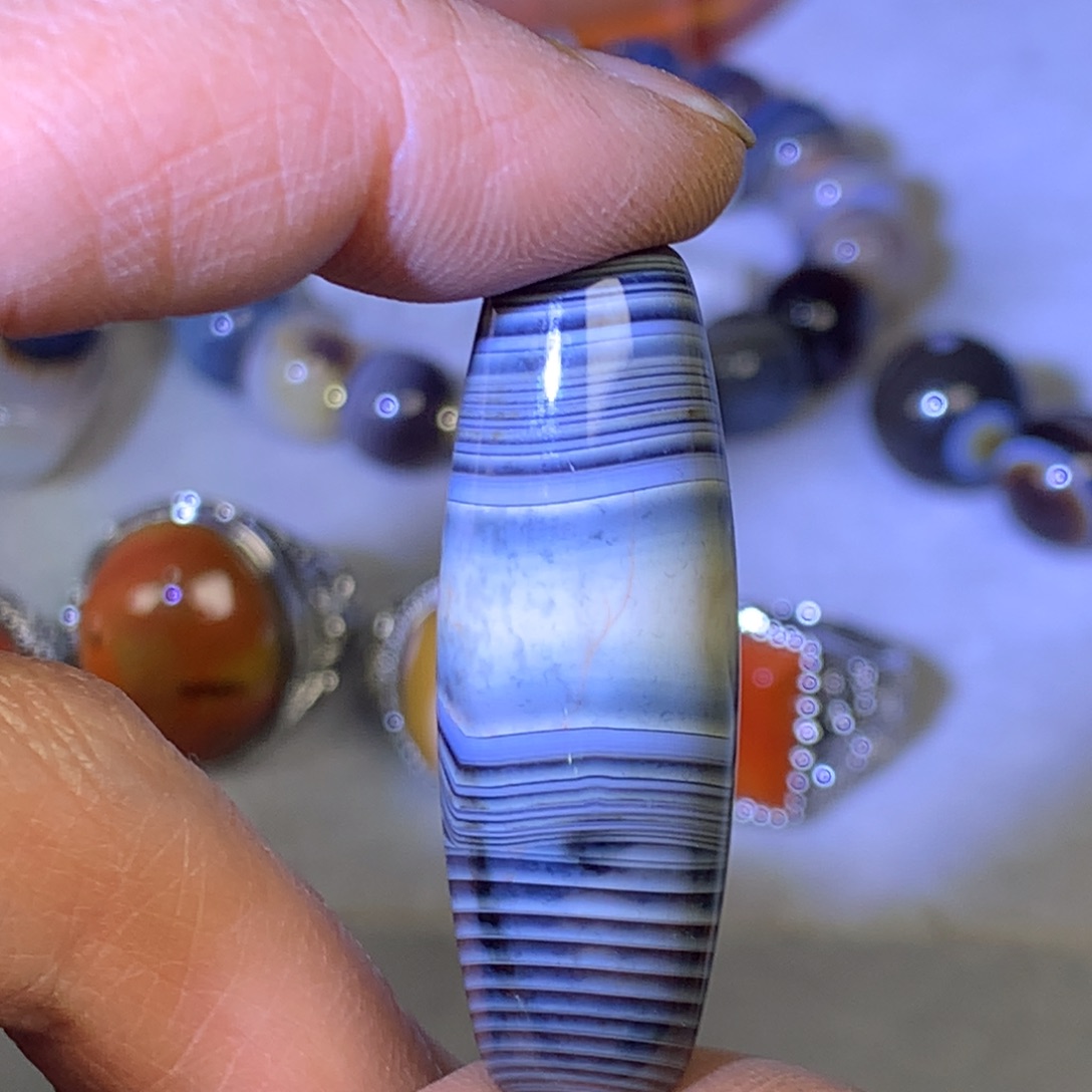 玛瑙/玉髓未镶嵌颈饰