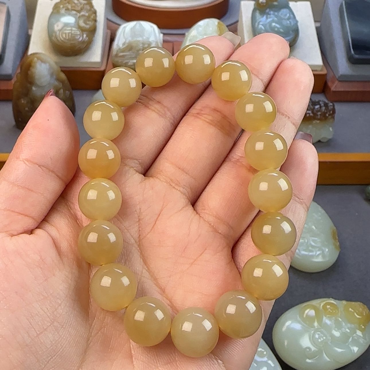 【闪购商品】和田玉手串未镶嵌