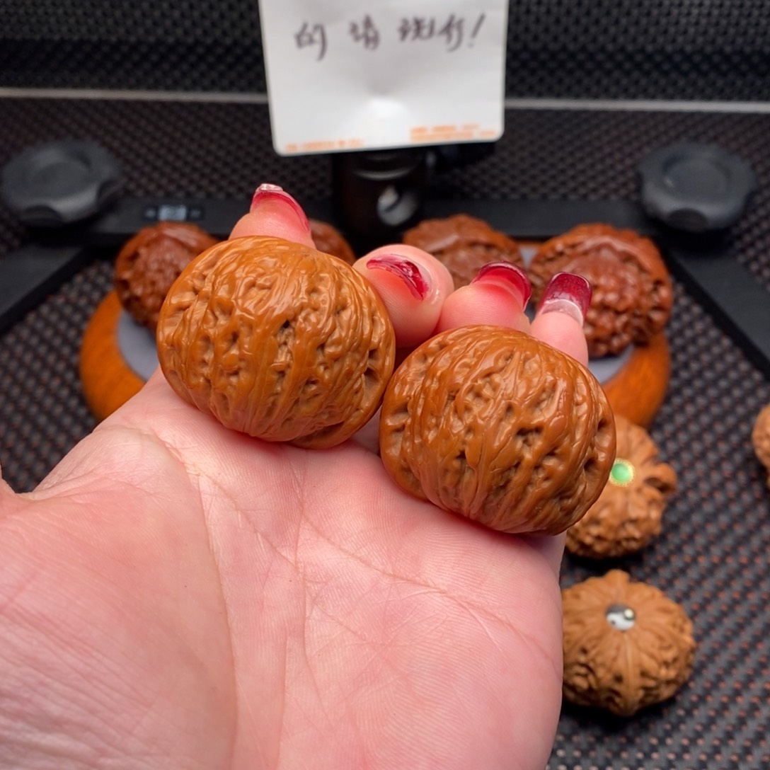 文玩核桃把件铁锤39.5尺