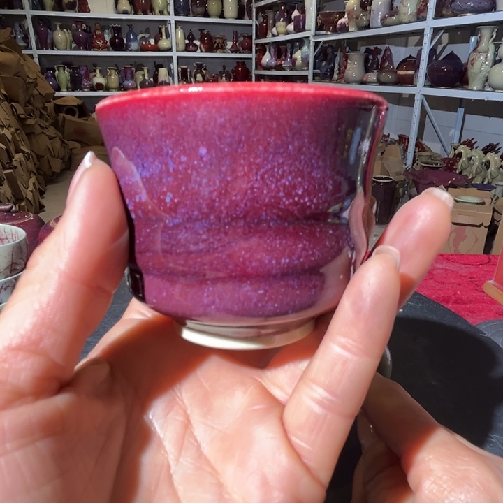 梦***水瓷片牛家钧窑牛自恒老师钧瓷