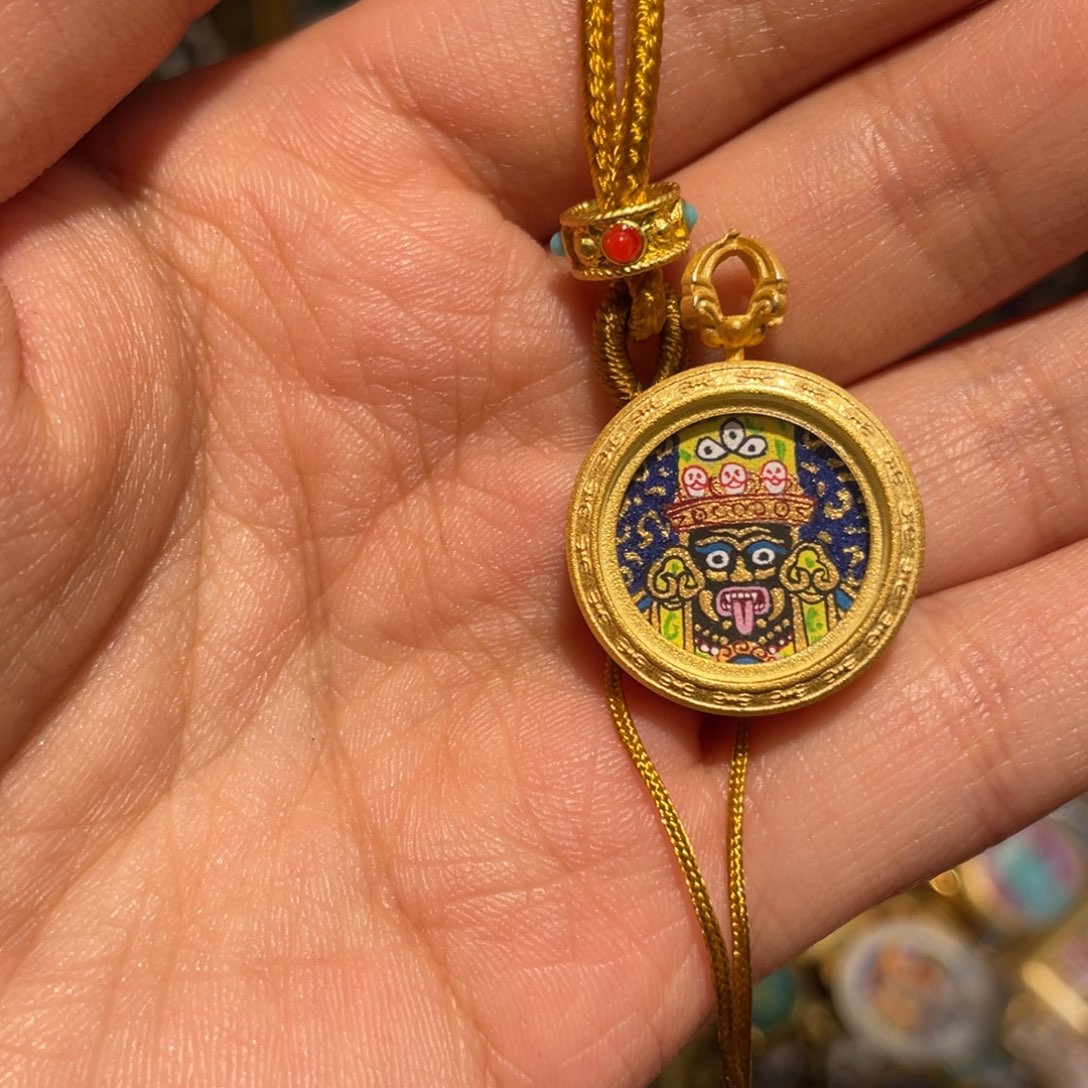 【闪购商品】装裱画大漂亮热贡手绘扎基拉姆