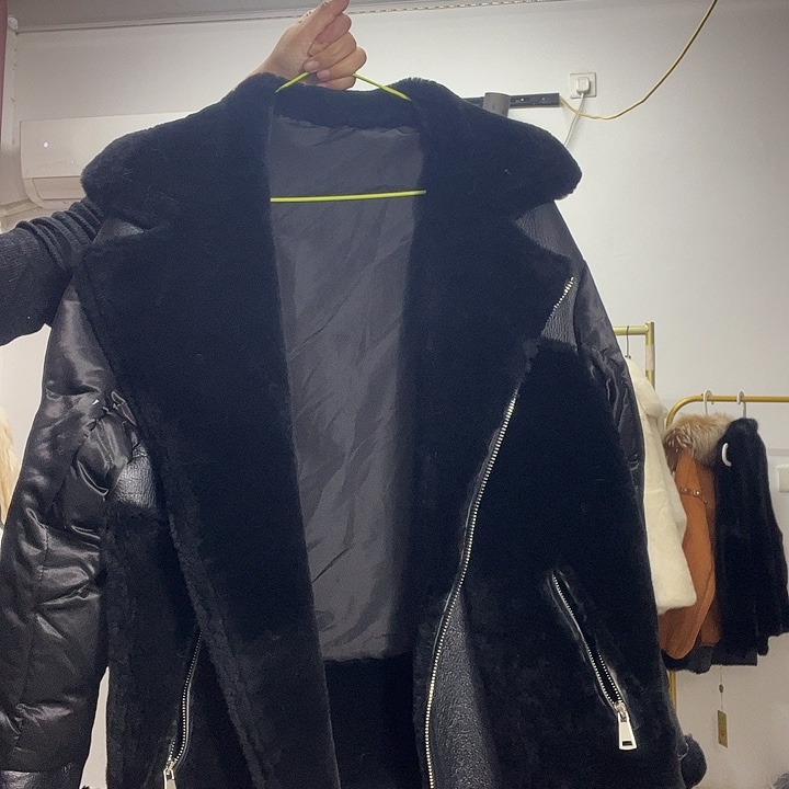 狐狸皮狐狸毛美利奴羽绒