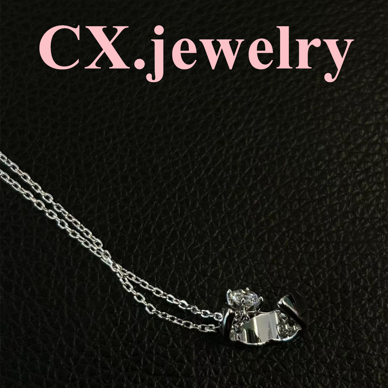 铜合金项链 水冰月项链 3231