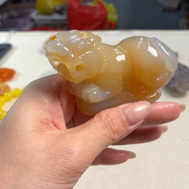 玛瑙/玉髓未镶嵌吊坠(不含链)