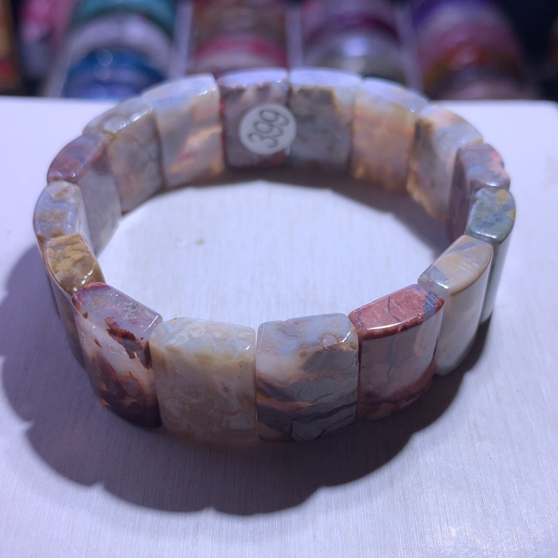 水晶银S925镶嵌手串阿拉善17