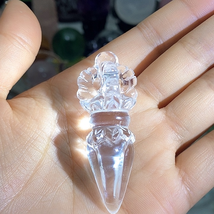 水晶摆件未镶嵌吊坠