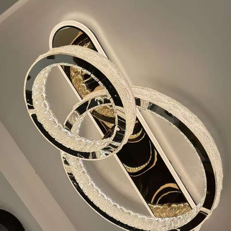 中山灯具意式简约大气LED客厅灯餐厅灯卧室灯家用创意个性吸顶灯