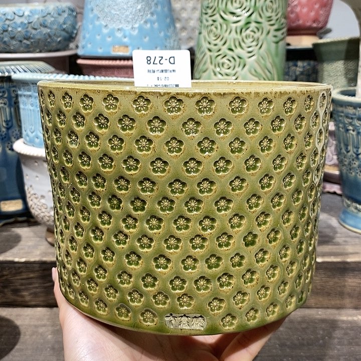 七里烧花盆2-18-278口径14